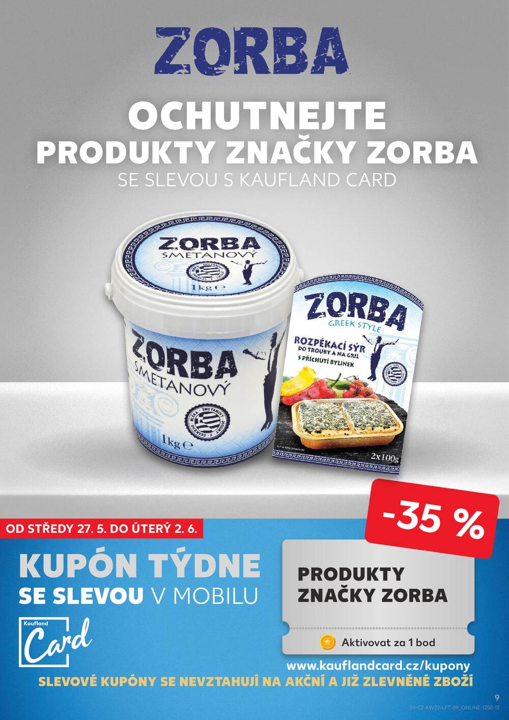 Leták Kaufland - Kaufland 27.5. - 2.6. - Kaufland - Pelhřimov - strana 9