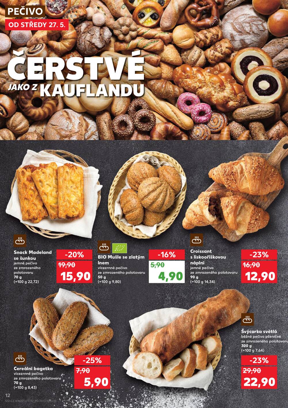 Leták Kaufland - Kaufland 27.5. - 2.6. - Kaufland - Pelhřimov - strana 12 Leták Kaufland - Kaufland 27.5. - 2.6. - Kaufland - Pelhřimov - strana 12