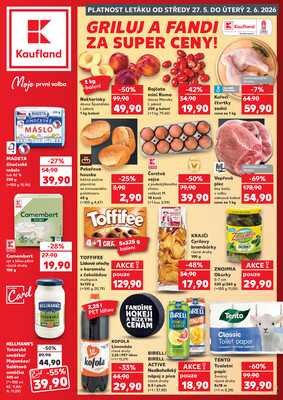 Leták Kaufland 27.5. - 2.6. - Kaufland - Kopřivnice