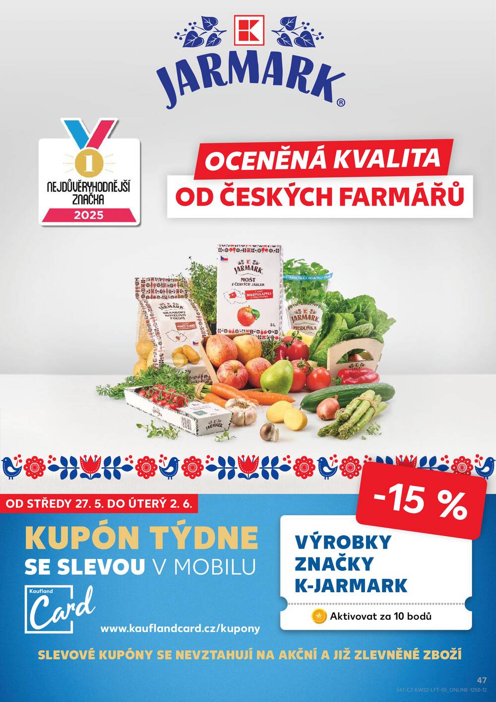 Kaufland 27.5. - 2.6. - Kaufland - Plzeň (Sukova)