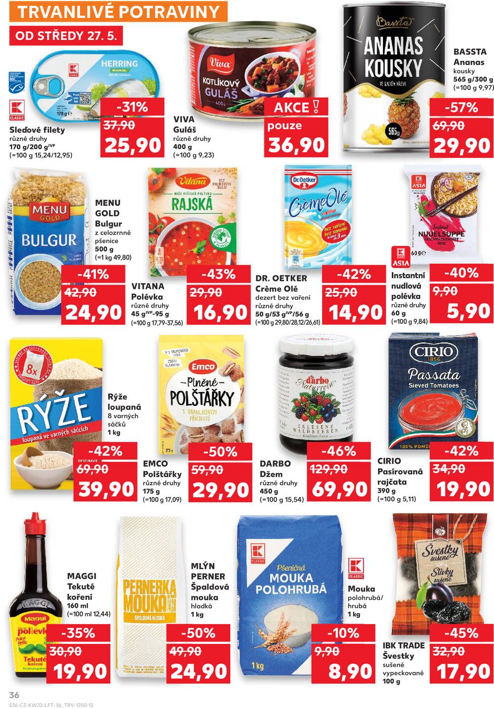 Kaufland 27.5. - 2.6. - Kaufland - Zlín - Vršava