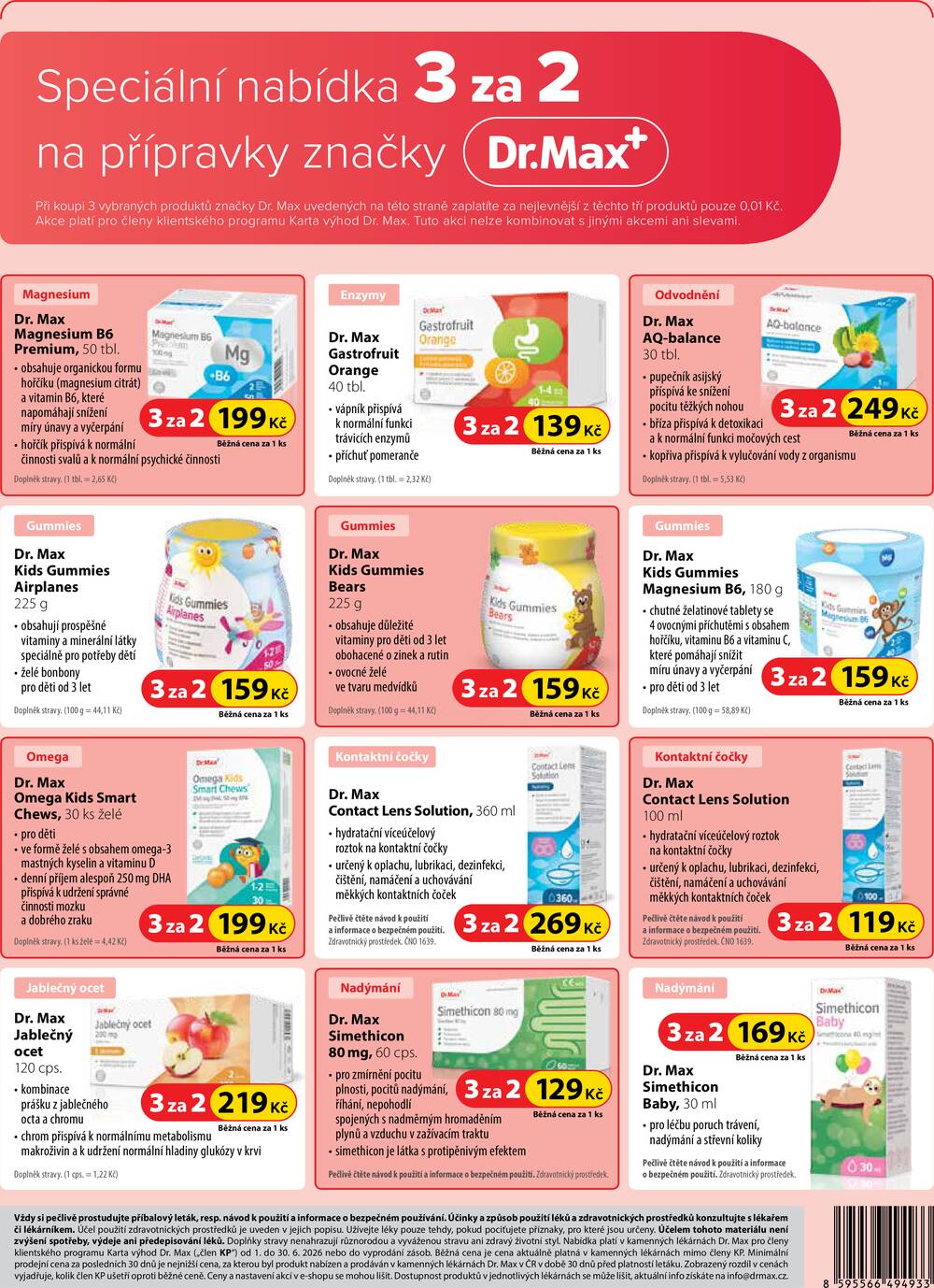 Leták Dr.Max - Dr.Max od 1.6. do 30.6.2026 - strana 16 Leták Dr.Max - Dr.Max od 1.6. do 30.6.2026 - strana 16