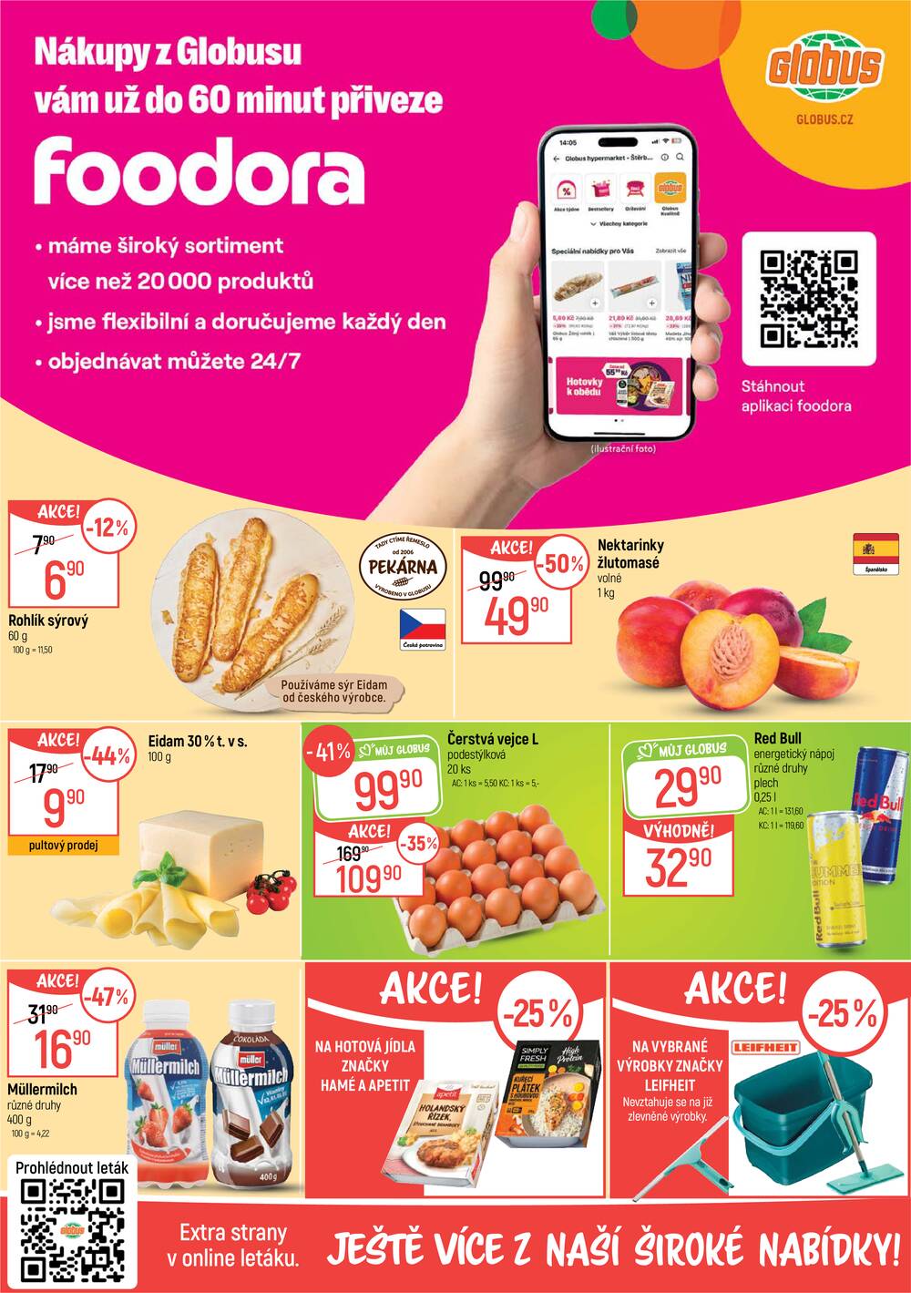 Akční leták Globus 3.6. - 9.6.2026 - Globus Chomutov