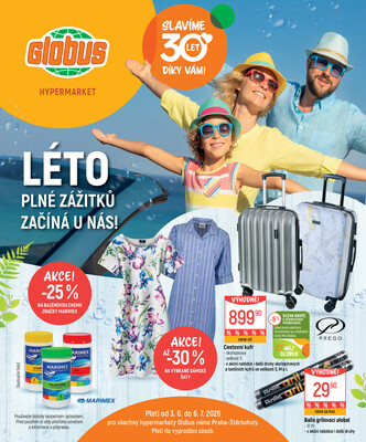 Leták Akční leták Globus 3.6. - 6.7.2026 - Globus Ostrava