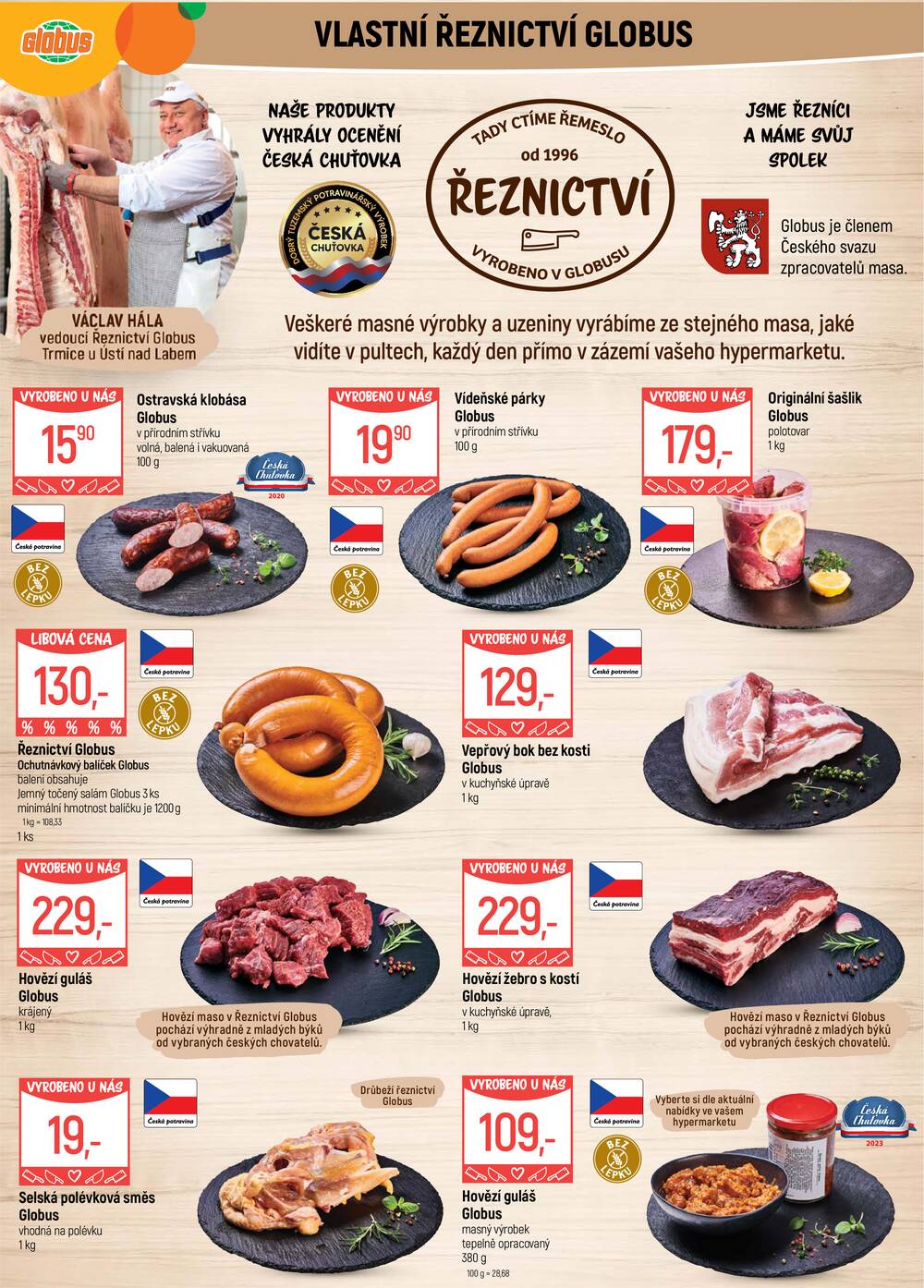 Leták Globus - Akční leták Globus 3.6. - 9.6.2026 - Globus Trmice u Ústí nad Labem - strana 5 Leták Globus - Akční leták Globus 3.6. - 9.6.2026 - Globus Trmice u Ústí nad Labem - strana 5