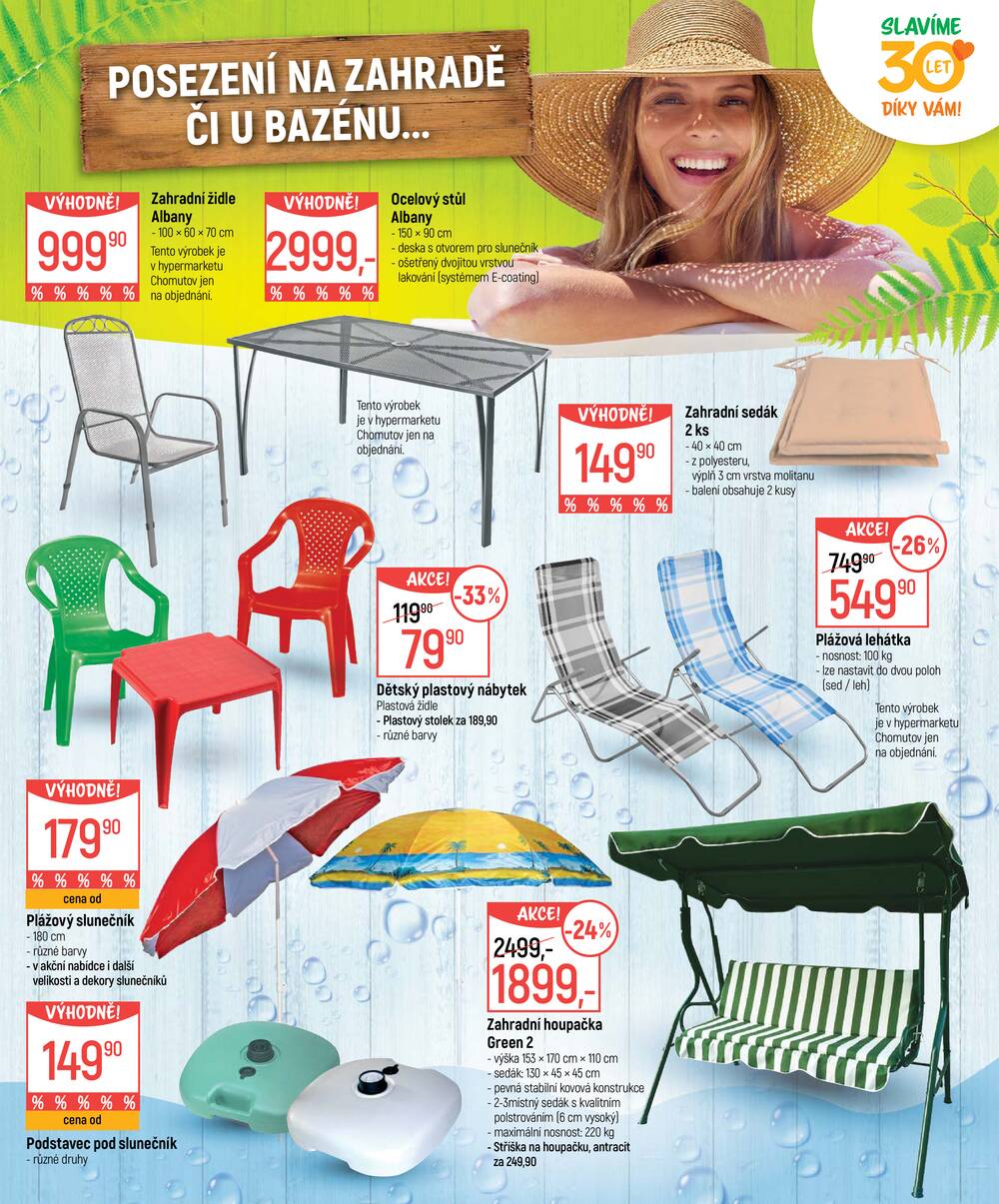 Akční leták Globus 3.6. - 6.7.2026 - Globus Brno Ivanovice
