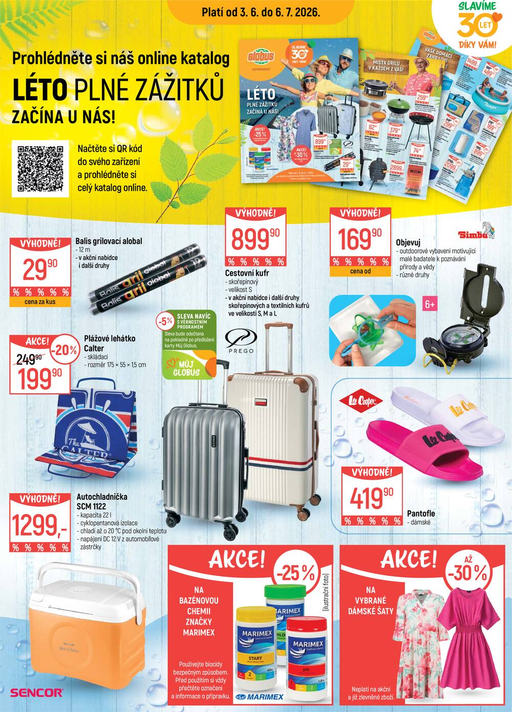 Akční leták Globus 3.6. - 9.6.2026 - Globus Brno Ivanovice