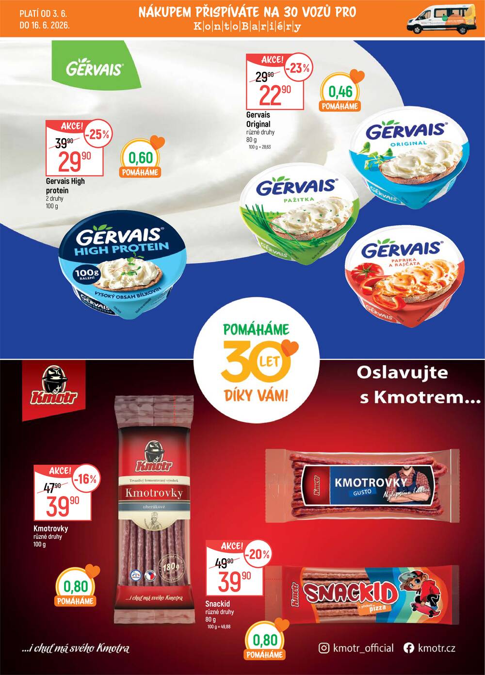 Akční leták Globus 3.6. - 9.6.2026 - Globus Praha - Štěrboholy