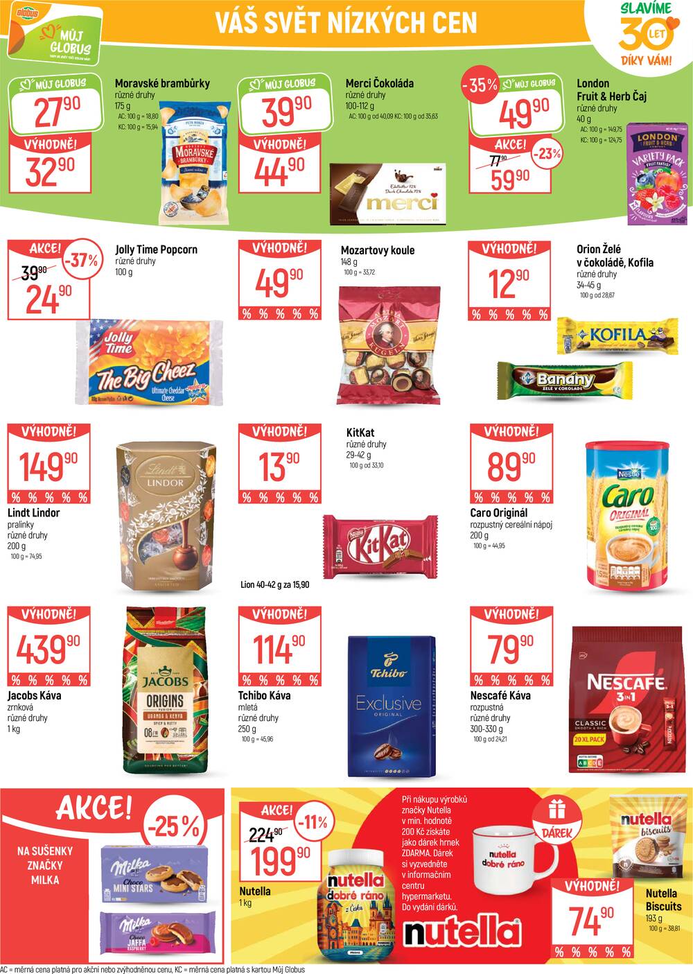 Akční leták Globus 3.6. - 9.6.2026 - Globus Praha - Štěrboholy
