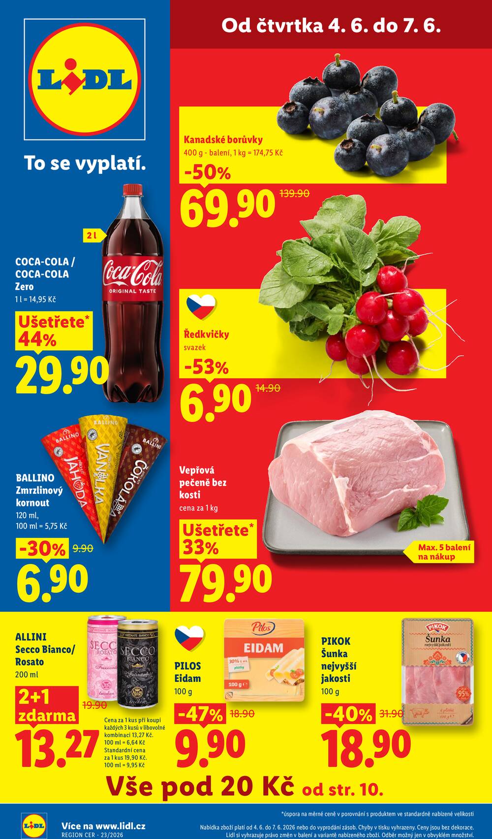 Leták Lidl - Lidl od 4.6. do 7.6.2026 - strana 1 Leták Lidl - Lidl od 4.6. do 7.6.2026 - strana 1