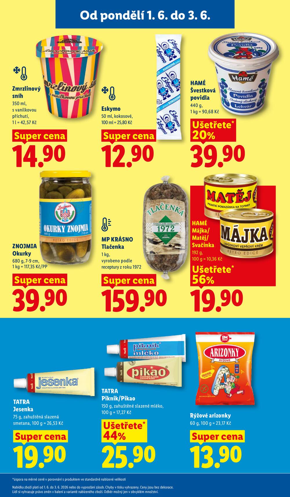 Lidl od 1.6. do 3.6.2026