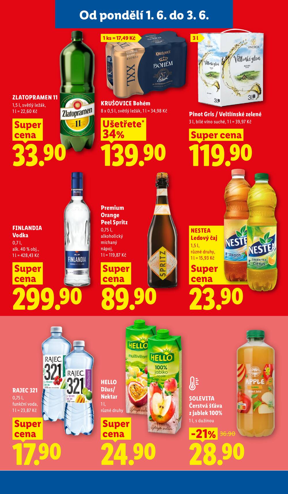 Lidl od 1.6. do 3.6.2026