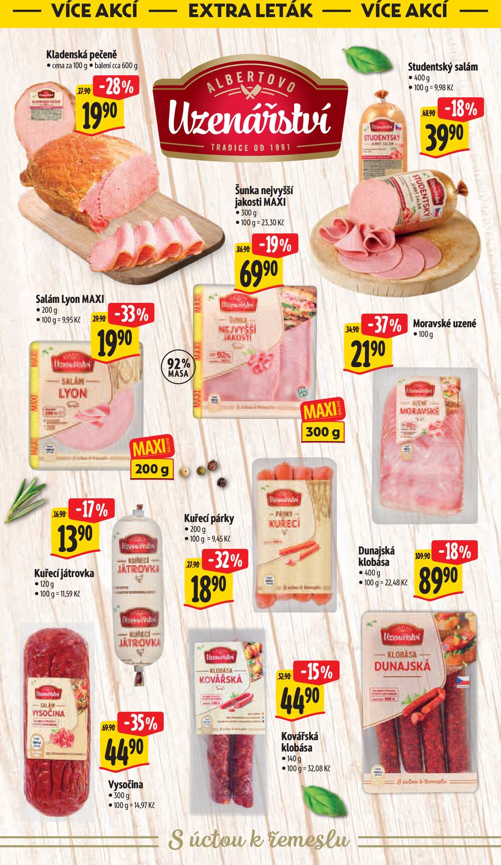 Albert  Hypermarket od 3.6. do 9.6.2026