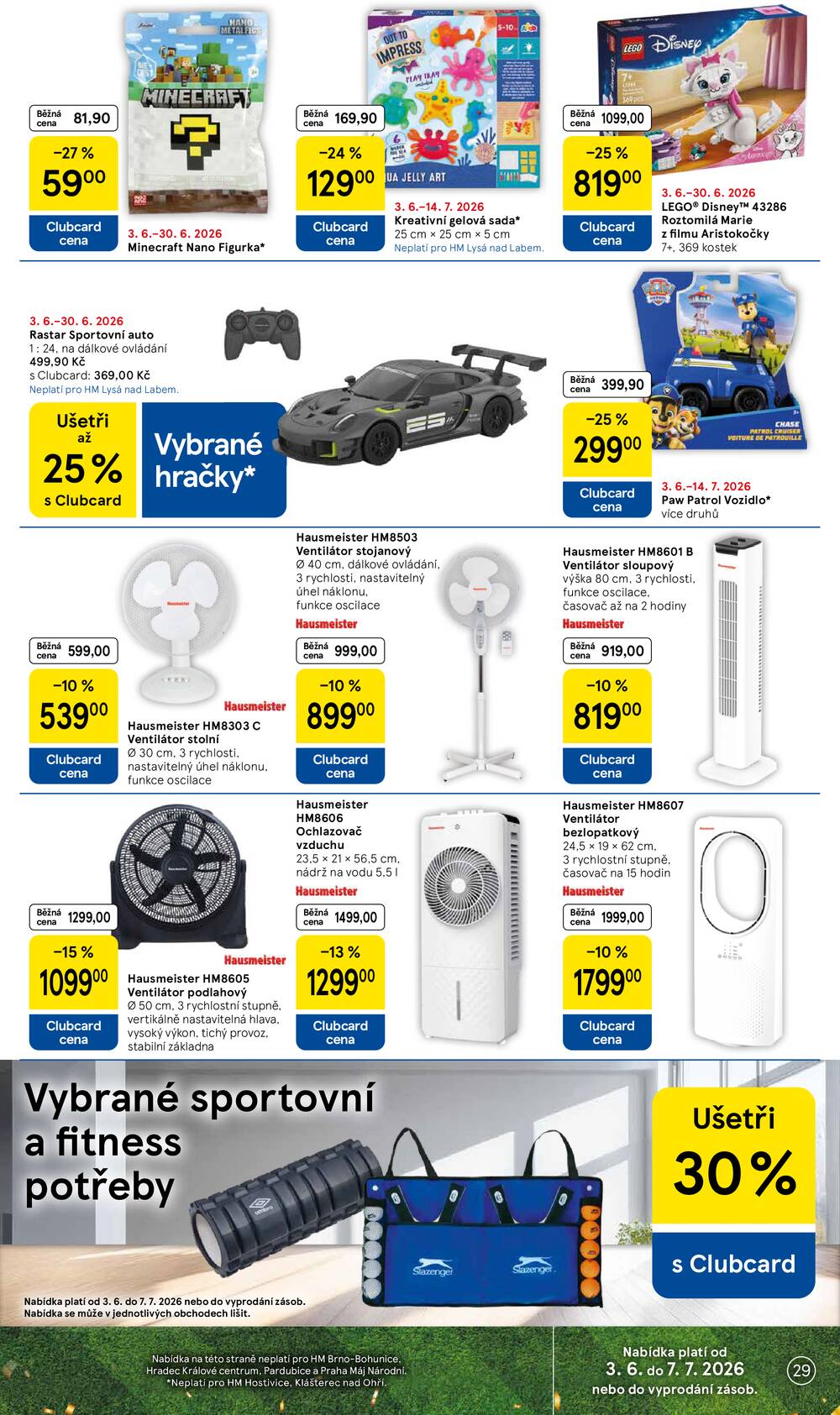 Tesco malé hypermarkety od 3.6. do 9.6.2026