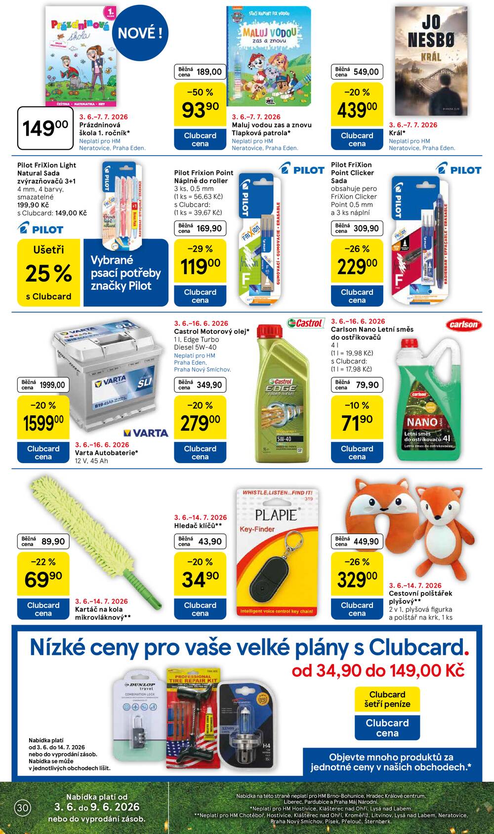 Tesco malé hypermarkety od 3.6. do 9.6.2026
