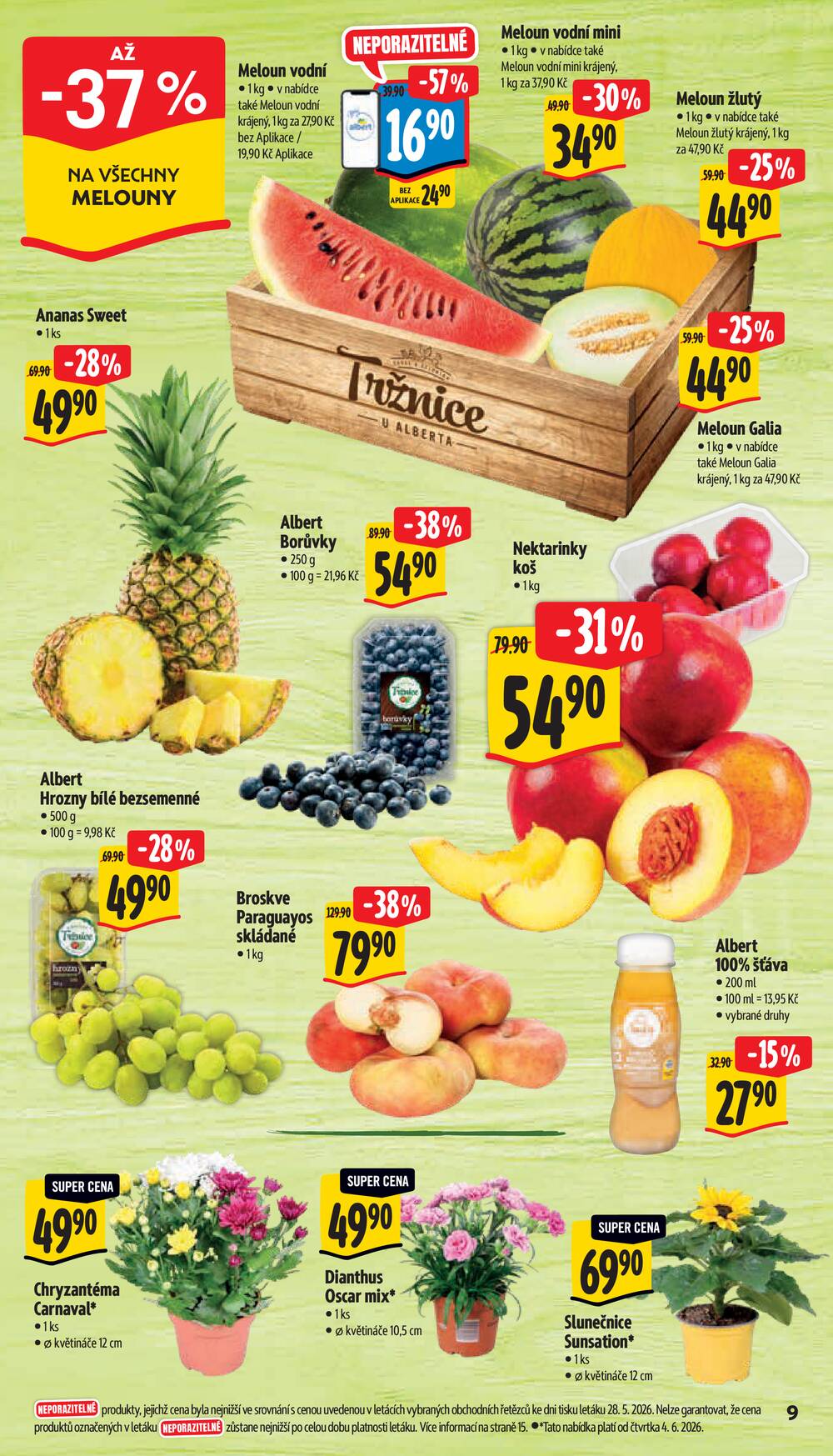 Albert Supermarket od 3.6. do 9.6.2026