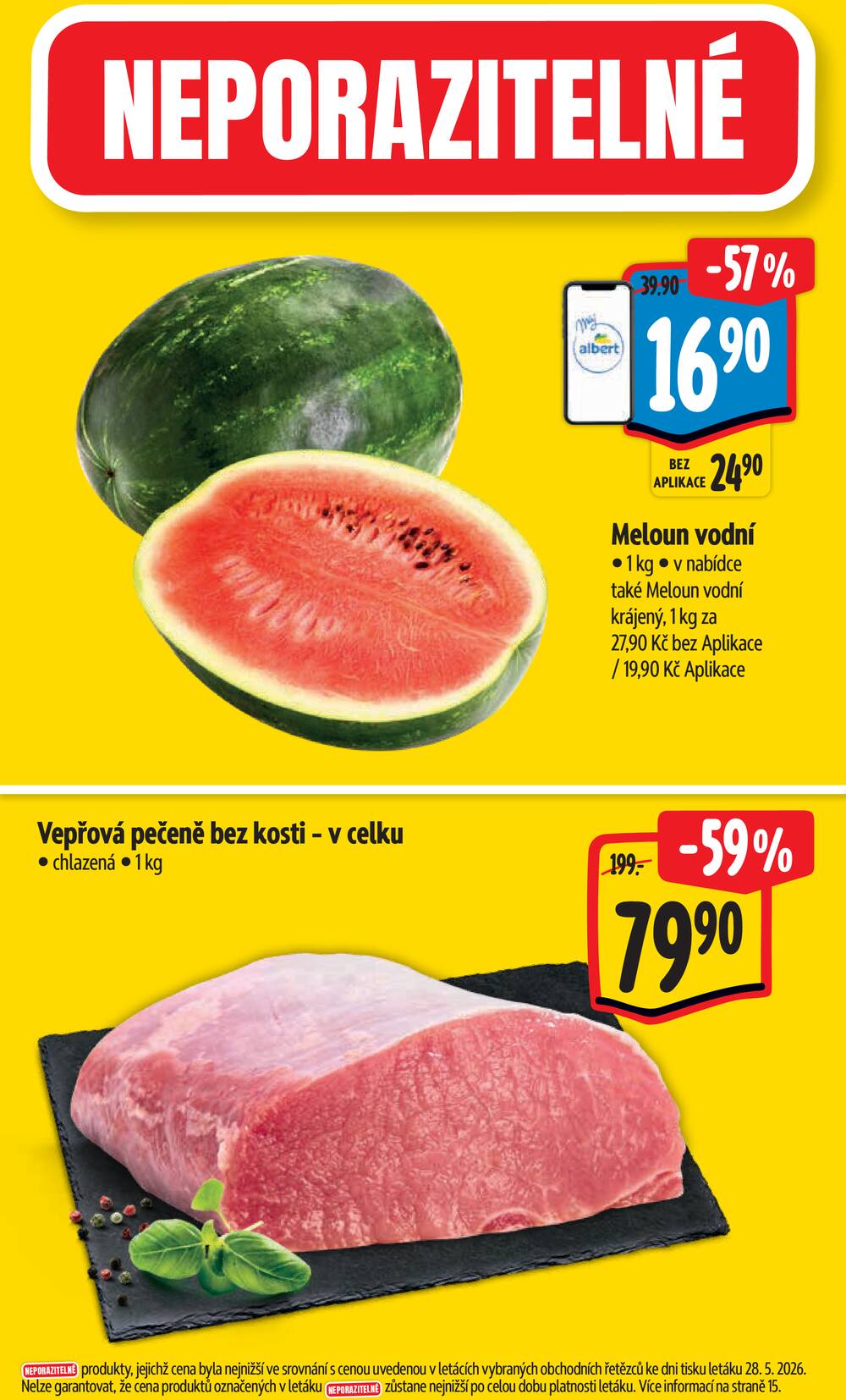 Albert Supermarket Jihomoravský od 3.6. do 9.6.2026