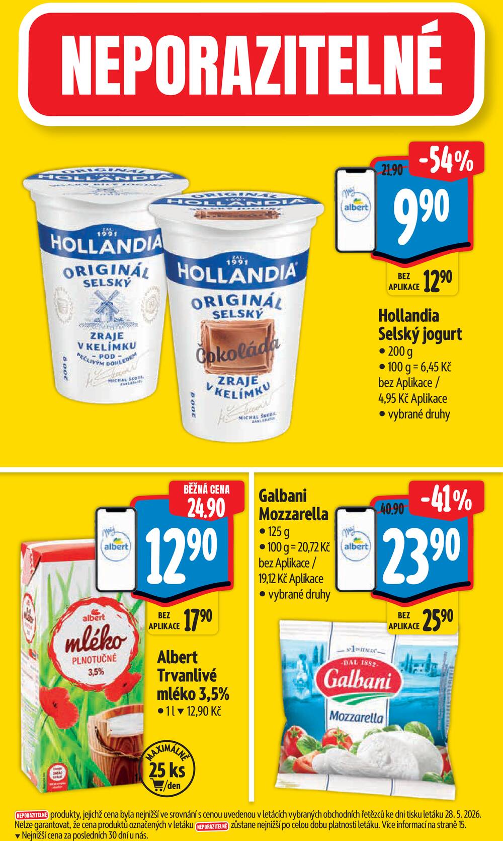 Albert Supermarket Jihomoravský od 3.6. do 9.6.2026