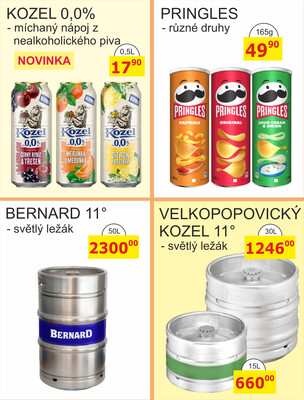 BENE Nápoje od 1.6. do 30.6.2026