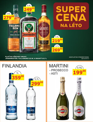 BENE Nápoje od 1.6. do 30.6.2026