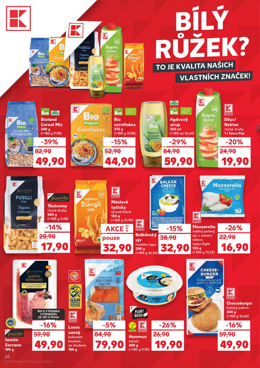 Kaufland 3.6. - 9.6. - Kaufland - Třeboň