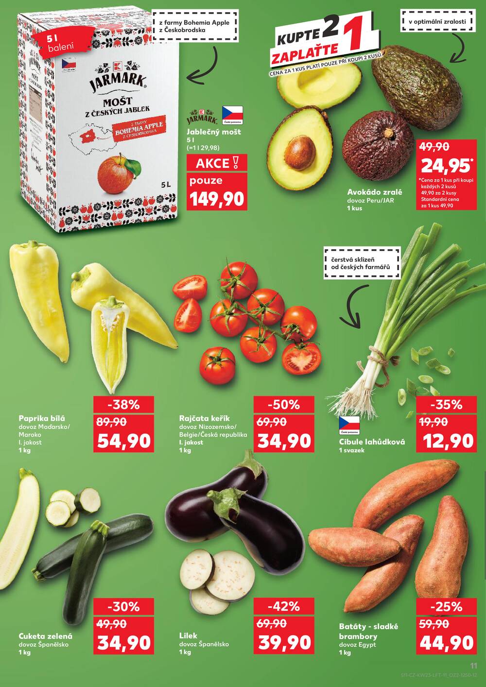 Leták Kaufland - Kaufland 3.6. - 9.6. - Kaufland - Praha - Horní Měcholupy - strana 11