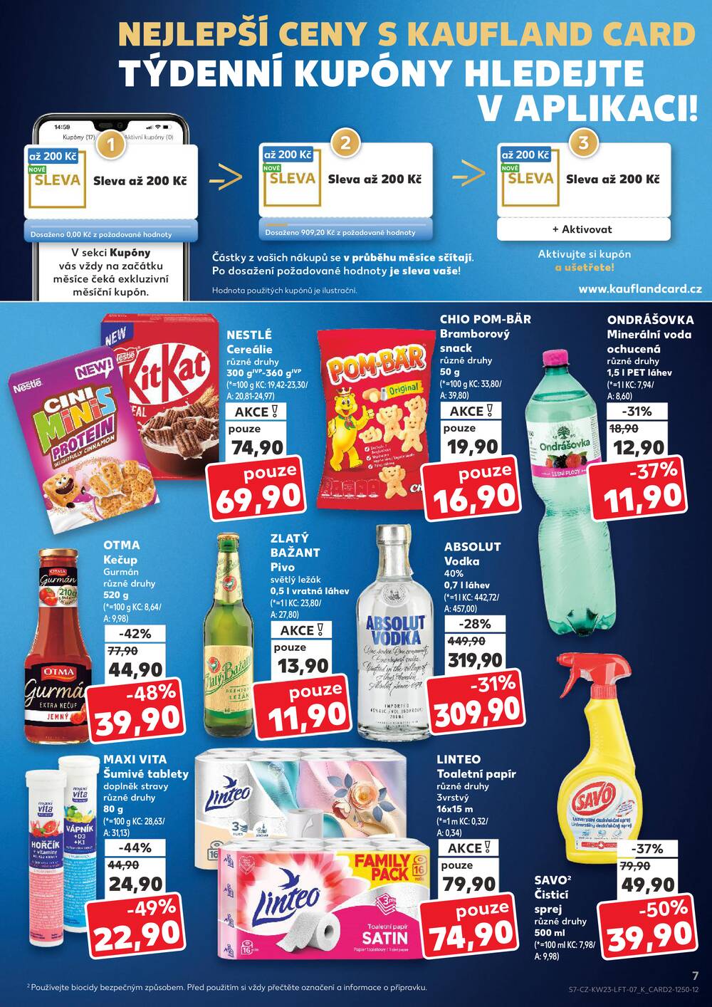 Leták Kaufland - Kaufland 3.6. - 9.6. - Kaufland - Praha 3 (Jarov) - strana 7