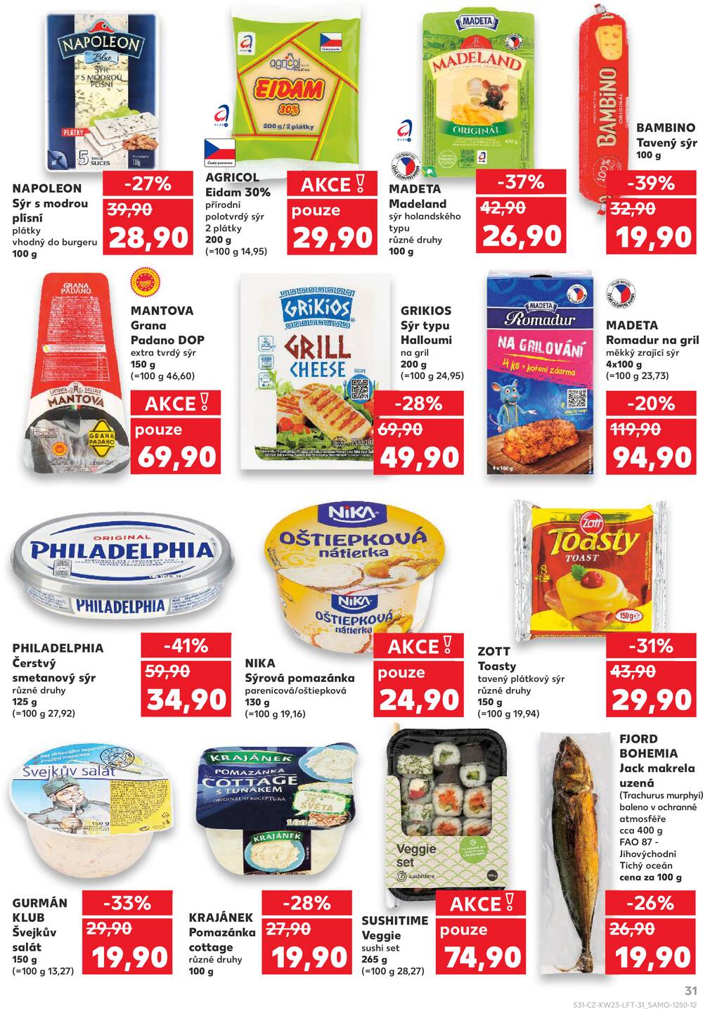 Leták Kaufland - Kaufland 3.6. - 9.6. - Kaufland - Praha 3 (Jarov) - strana 31