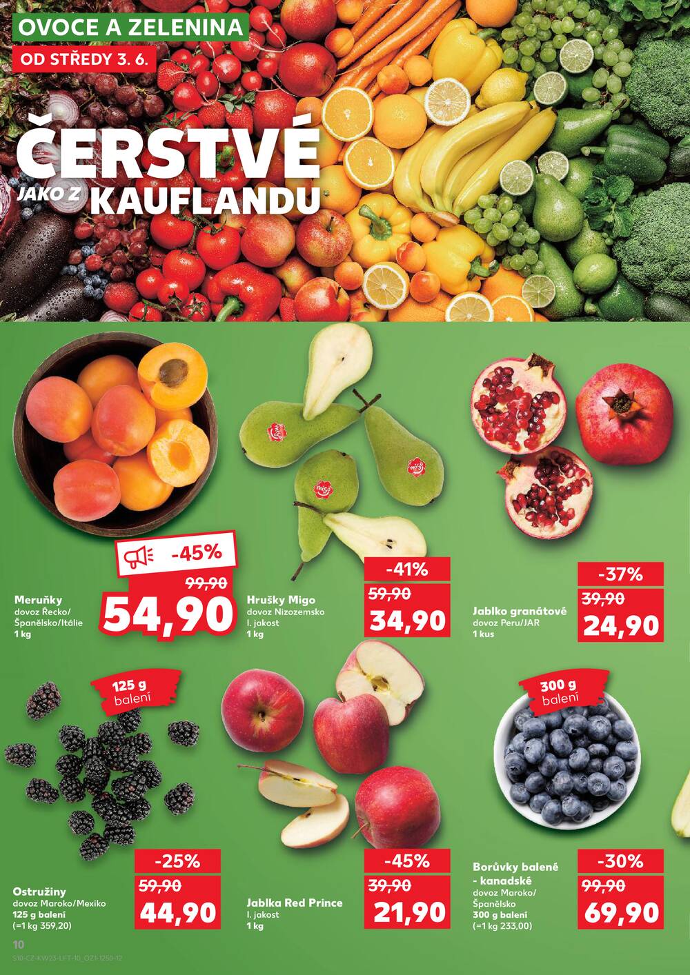 Leták Kaufland - Kaufland 3.6. - 9.6. - Kaufland - Rokycany - strana 10 Leták Kaufland - Kaufland 3.6. - 9.6. - Kaufland - Rokycany - strana 10