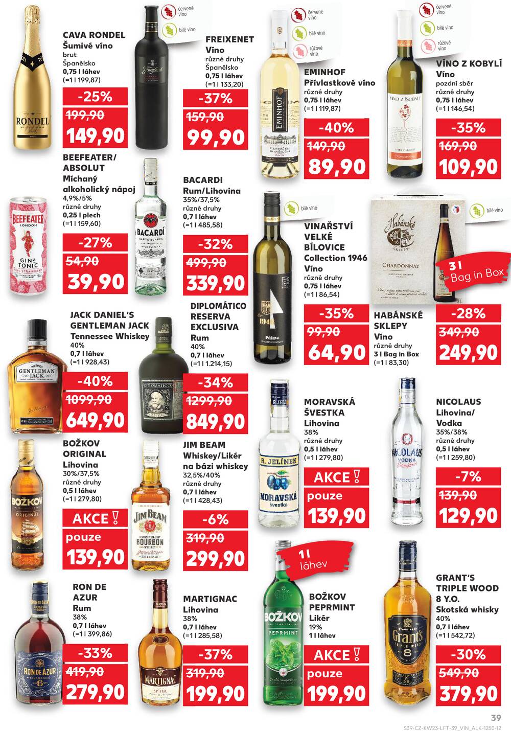 Leták Kaufland - Kaufland 3.6. - 9.6. - Kaufland - Rokycany - strana 39
