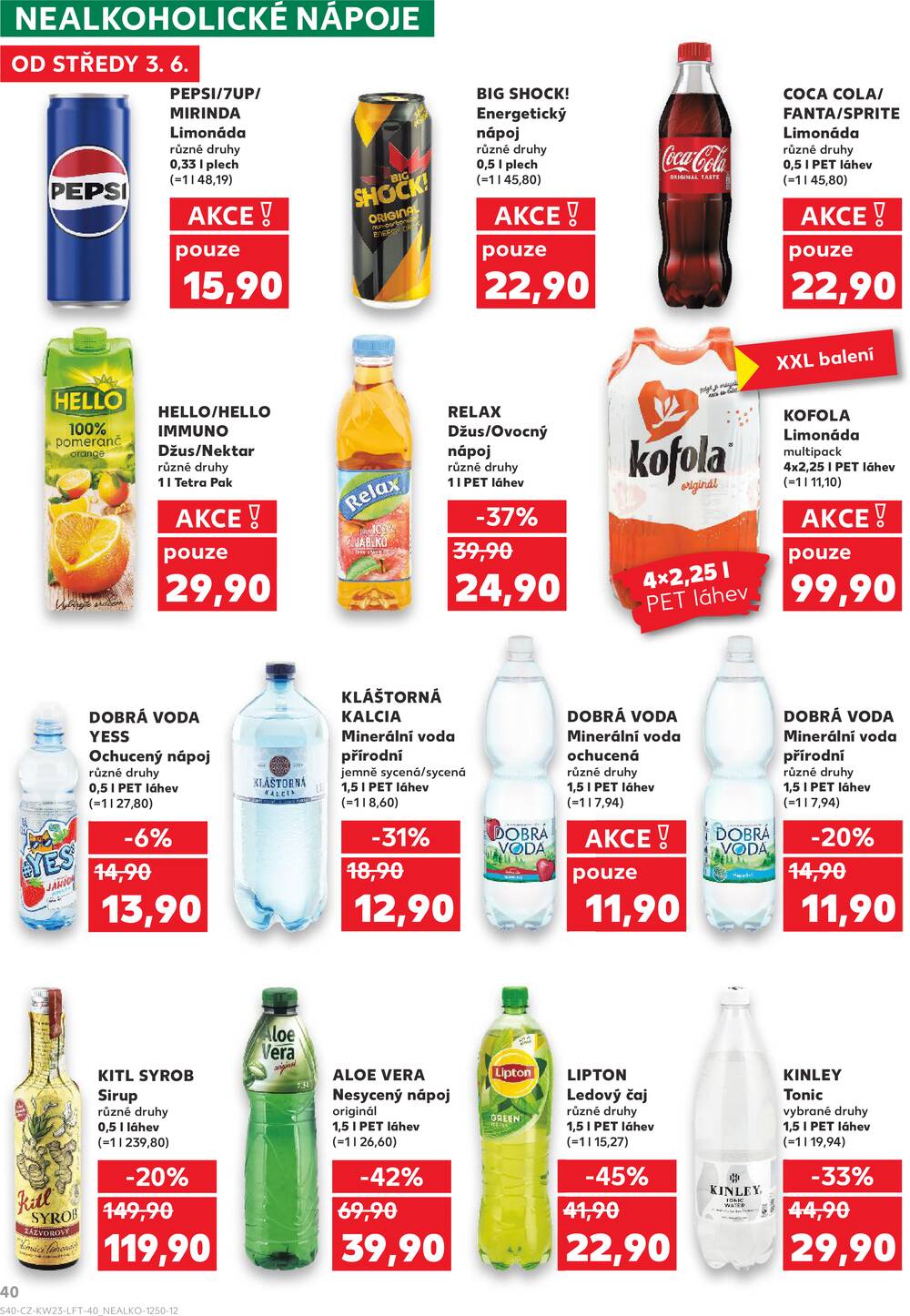 Kaufland 3.6. - 9.6. - Kaufland - Praha 4 (Michle)