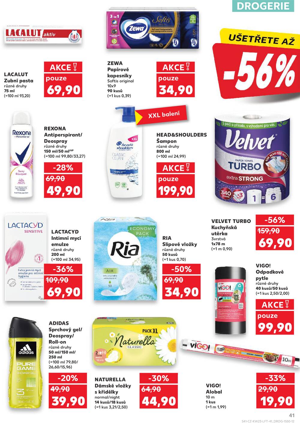 Leták Kaufland - Kaufland 3.6. - 9.6. - Kaufland - Praha 5 (Stodůlky) - strana 41 Leták Kaufland - Kaufland 3.6. - 9.6. - Kaufland - Praha 5 (Stodůlky) - strana 41