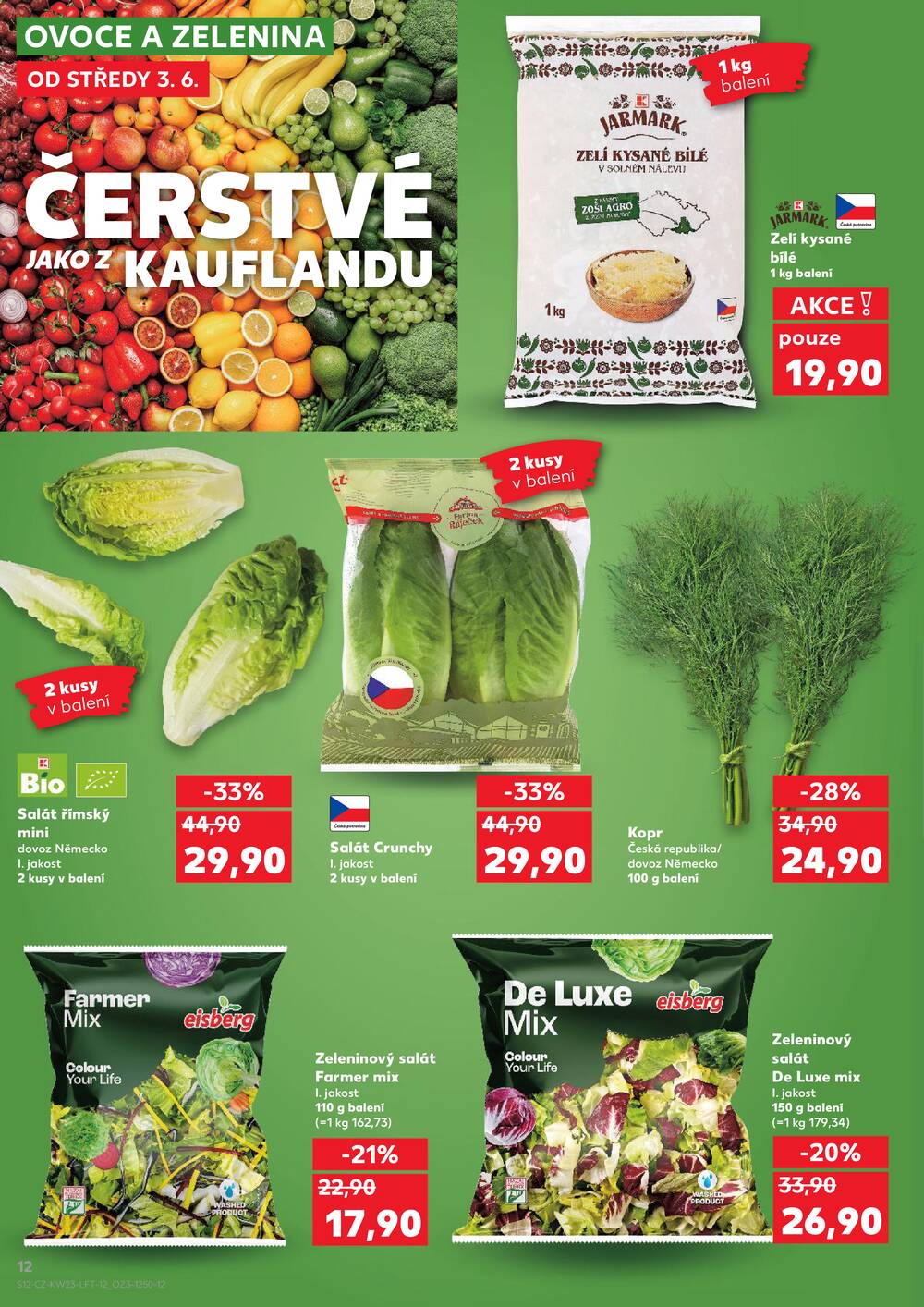 Leták Kaufland - Kaufland 3.6. - 9.6. - Kaufland - Kutná Hora - strana 12