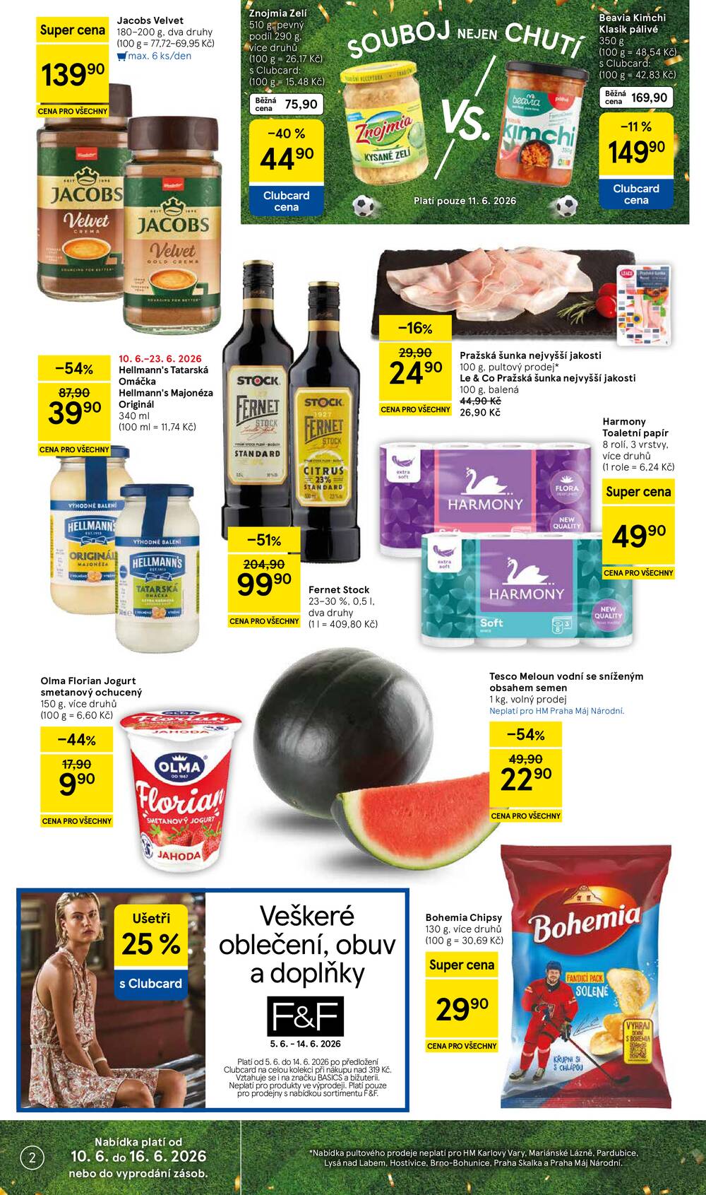 Leták Tesco - Tesco malé hypermarkety od 10.6. do 16.6.2026 - strana 2