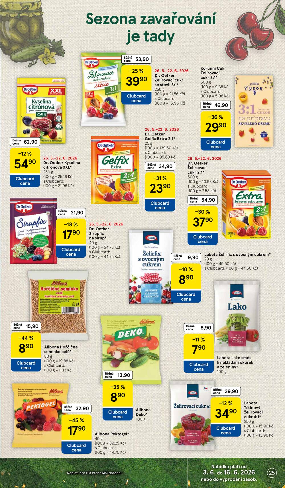 Tesco malé hypermarkety od 10.6. do 16.6.2026