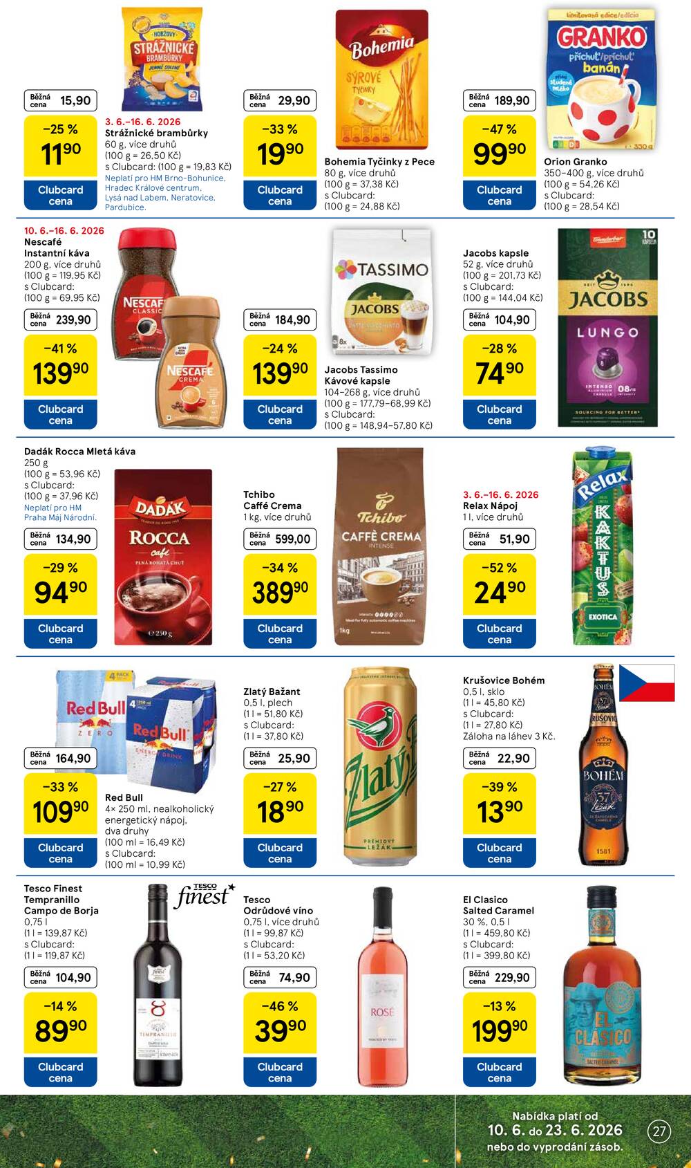 Tesco malé hypermarkety od 10.6. do 16.6.2026