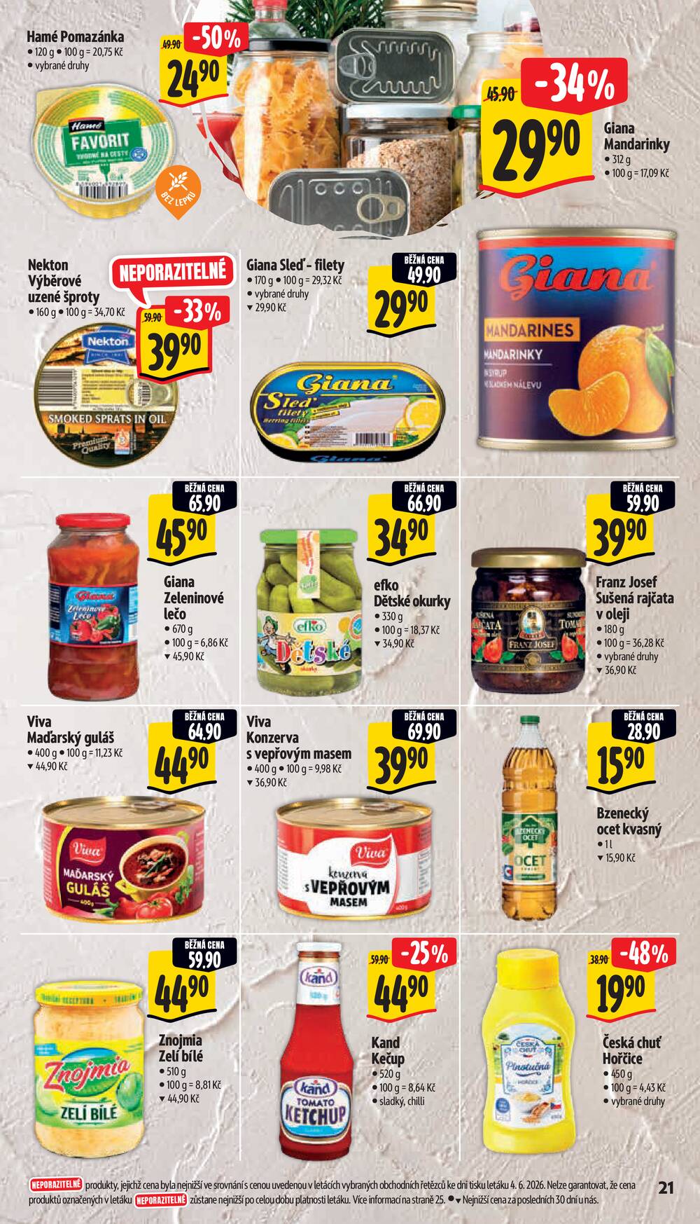 Leták Albert - Albert Supermarket od 10.6. do 16.6.2026 - strana 25
