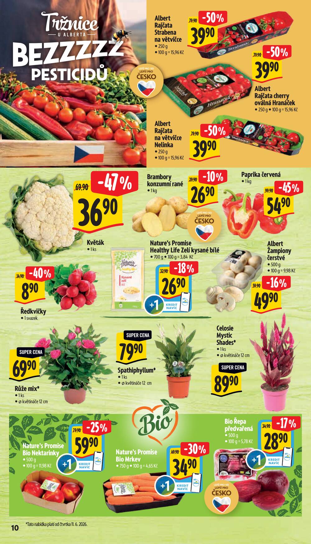 Albert Supermarket Jihomoravský od 10.6. do 16.6.2026