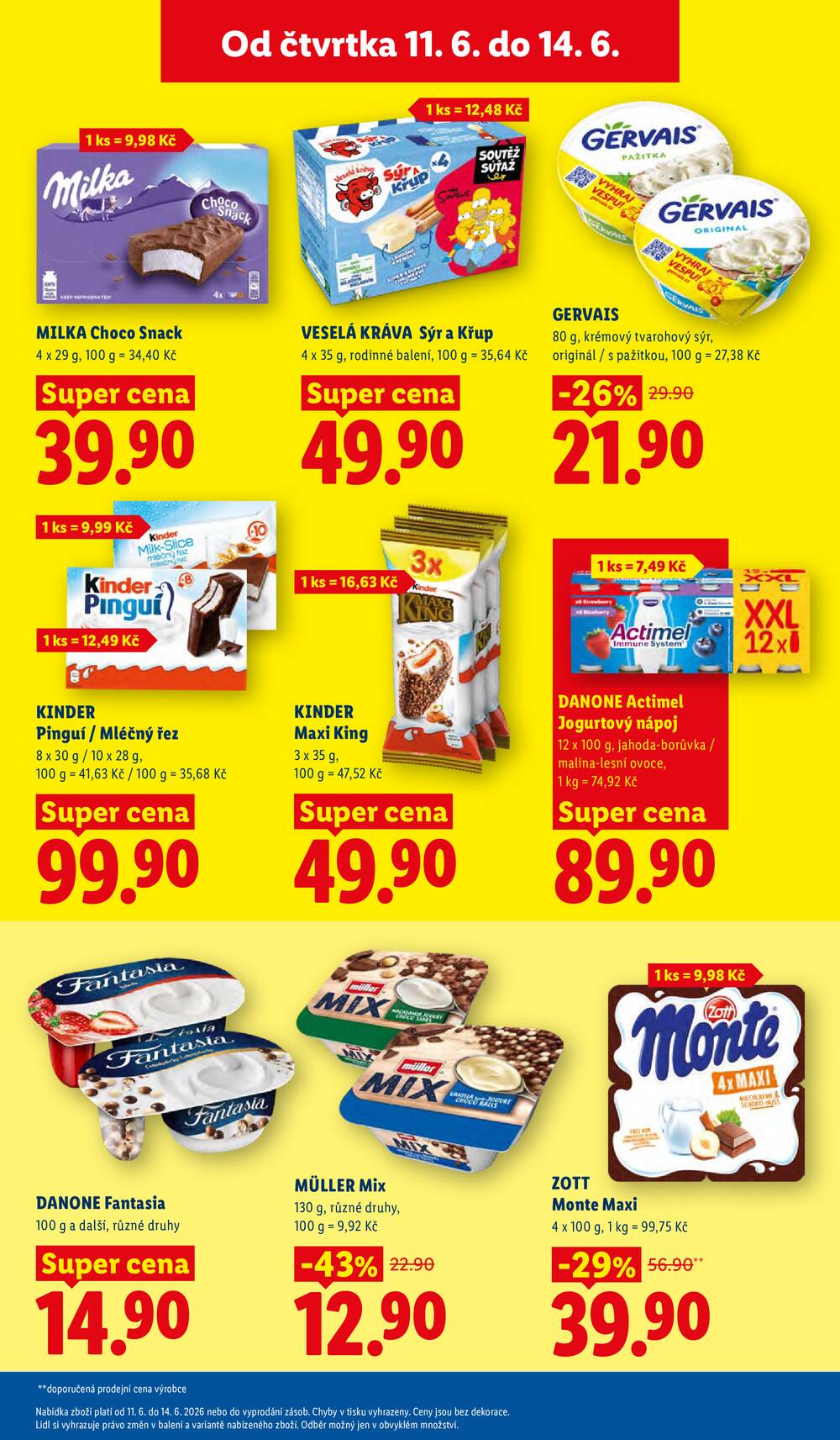 Leták Lidl - Lidl Čtvrtek od 11.6. do 14.6.2026 - strana 21
