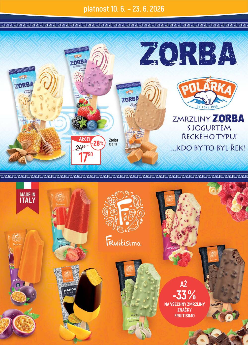 Akční leták Globus 10.6. - 16.6.2026 - Globus Brno Ivanovice