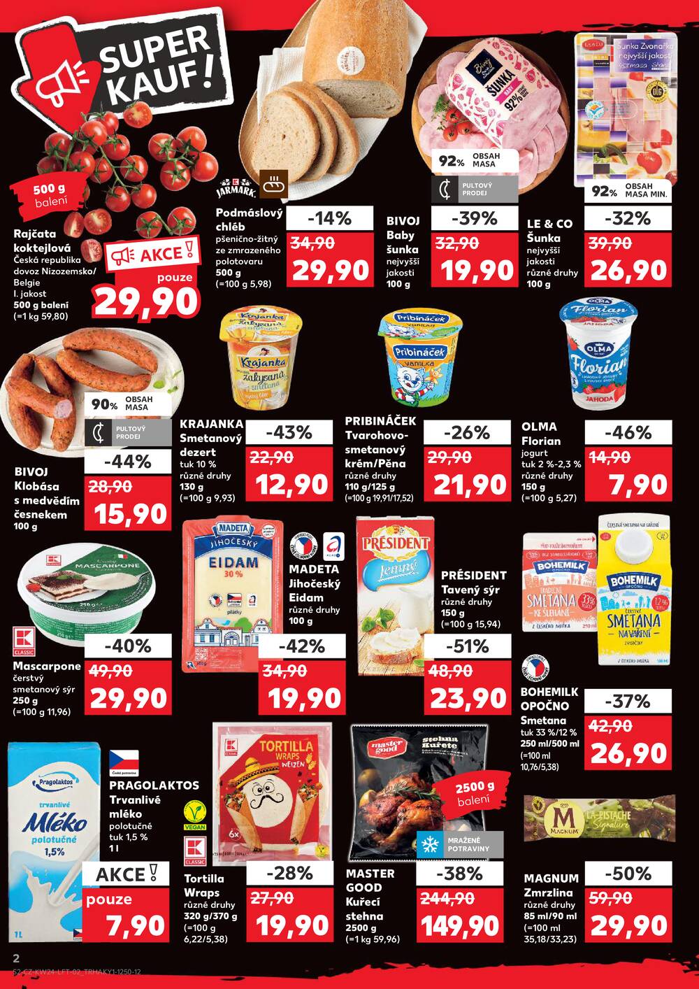 Kaufland 10.6. - 16.6. - Kaufland - Praha 3 (Jarov)