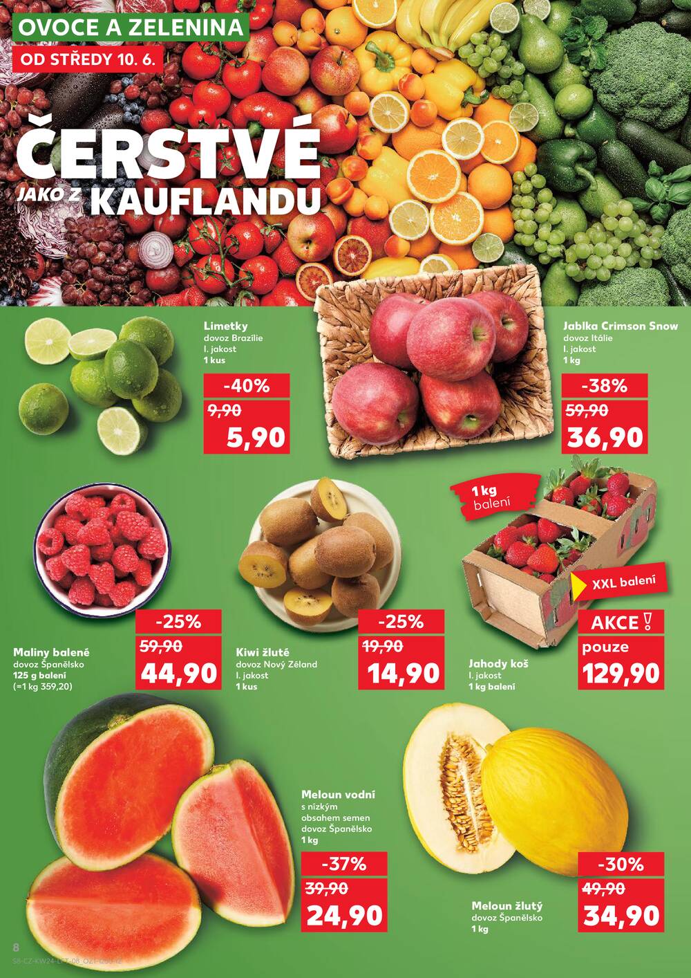 Kaufland 10.6. - 16.6. - Kaufland - Praha 3 (Jarov)