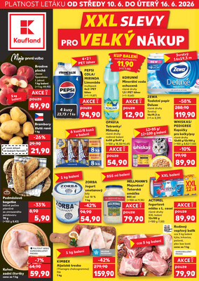 Leták Kaufland 10.6. - 16.6. - Kaufland - Uherské Hradiště