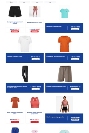 Letáky Intersport