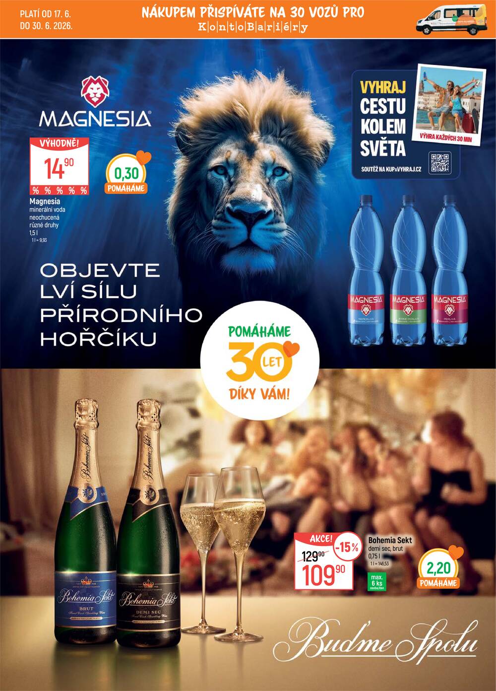 Akční leták Globus 17.6. - 30.6.2026 - Globus Praha - Čakovice