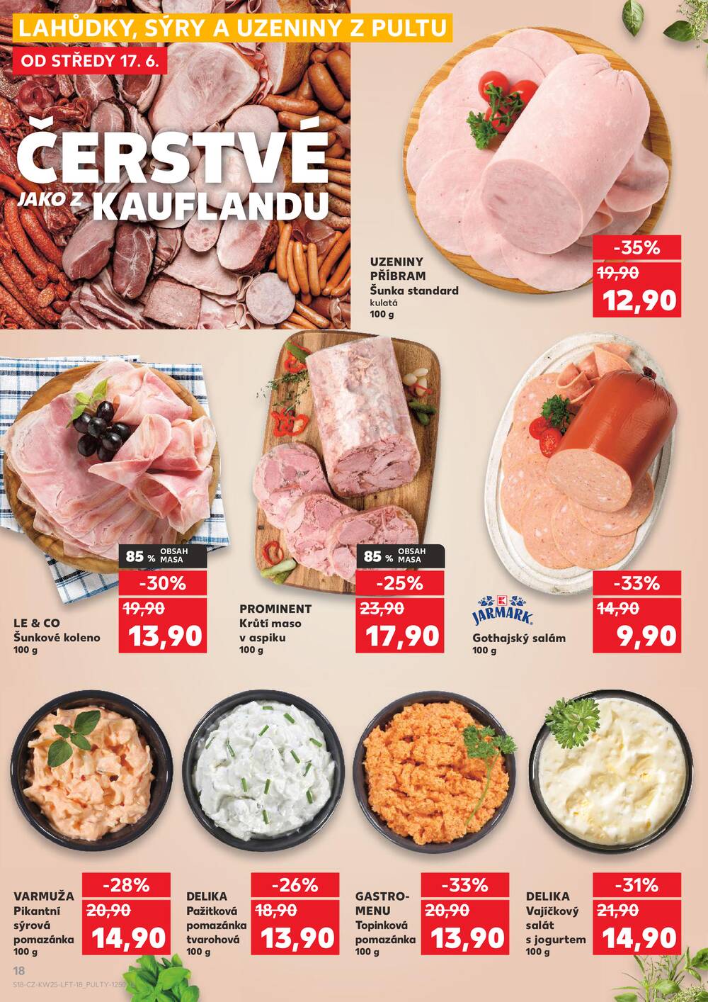 Leták Kaufland - Kaufland 17.6. - 23.6. - Kaufland - Náchod - strana 18 Leták Kaufland - Kaufland 17.6. - 23.6. - Kaufland - Náchod - strana 18