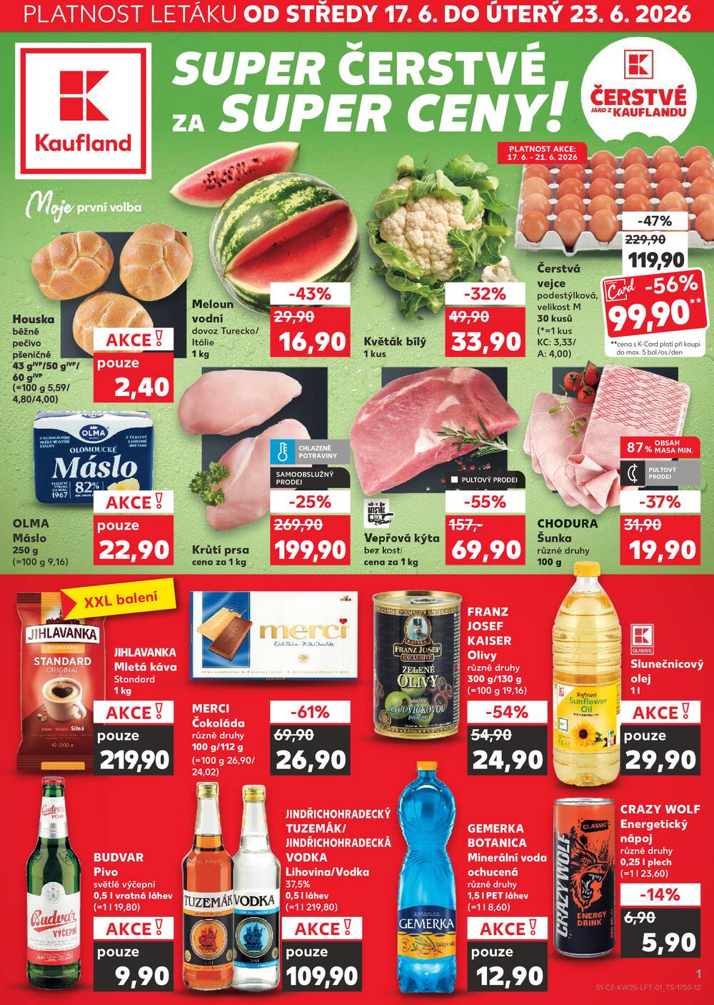 Kaufland 17.6. - 23.6. - Kaufland - Chrudim