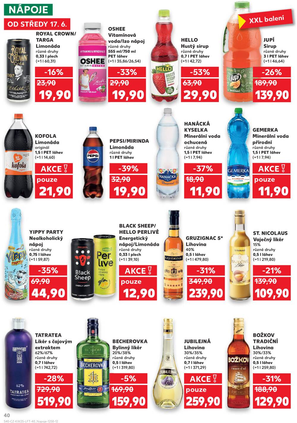 Kaufland 17.6. - 23.6. - Kaufland - Benešov