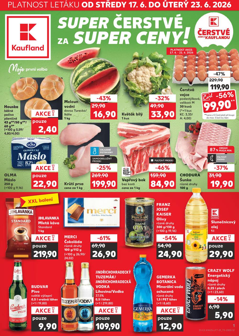 Kaufland 17.6. - 23.6. - Kaufland - Zlín ( OC Čepkov)