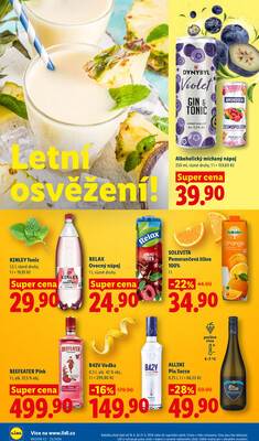 Lidl Čtvrtek od 18.6. do 21.6.2026